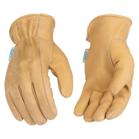 Kinco Drivers Gloves, Cowhide, Tan, S 1 PR 398PW-S